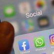 Ikony mediów społecznościowych na ekranie telefonu