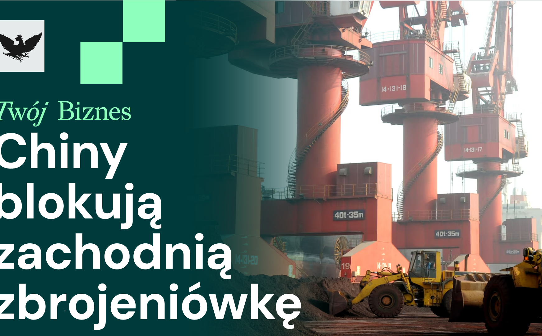 Pekin zaostrza kontrolę eksportu metali ziem rzadkich, sprzedaż mieszkań rośnie