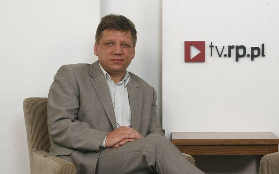 Witold Kołodziejski w studio tv.rp.pl