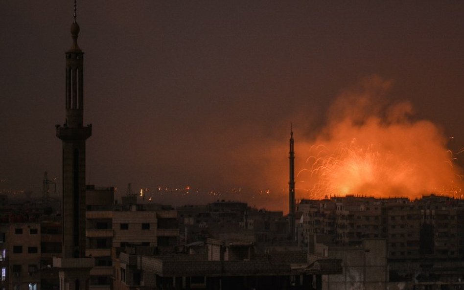 Rakiety spadły na bazy wojskowe w Syrii