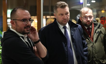 Posłowie PiS w siedzibie PAP