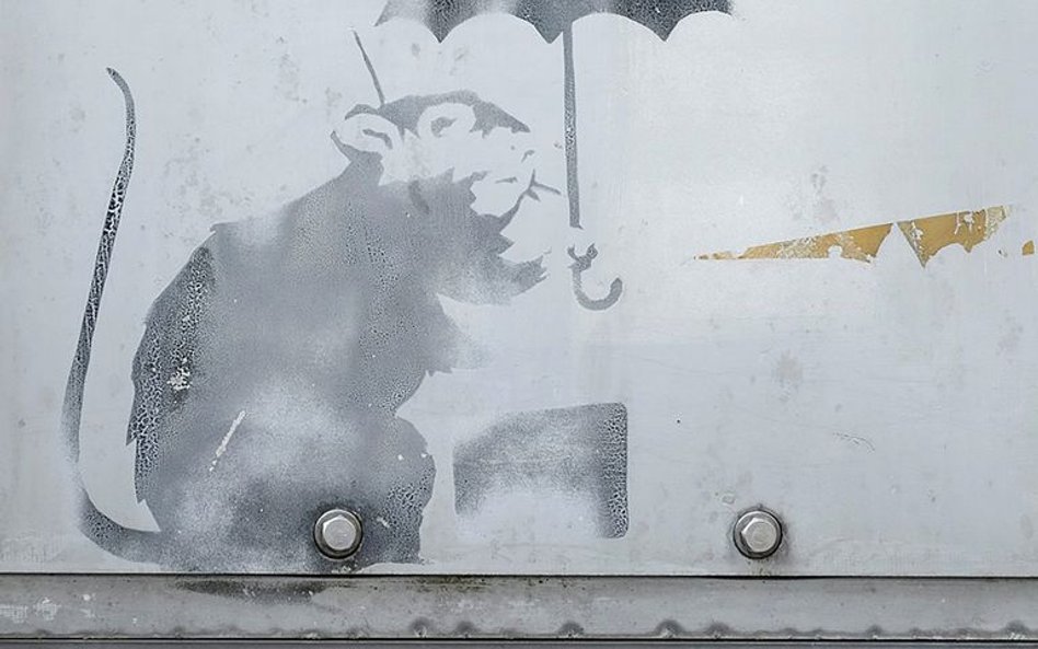 Banksy pozostawił po sobie ślad w Tokio?