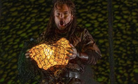 Tomasz Konieczny jako Alberich w „Złocie Renu” w Metropolitan Opera