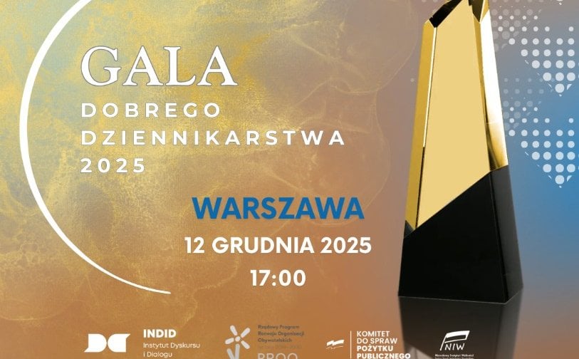 Dobry Dziennikarz 2025. Dziennikarze „Rzeczpospolitej” nominowani w prestiżowym konkursie