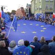 Prounijna demonstracja w Warszawie
