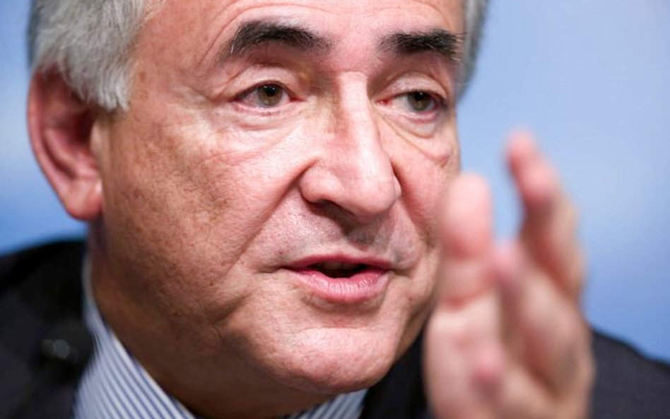 Dominique Strauss-Kahn, dyrektor zarządzający Międzynarodowego Funduszu Walutowego