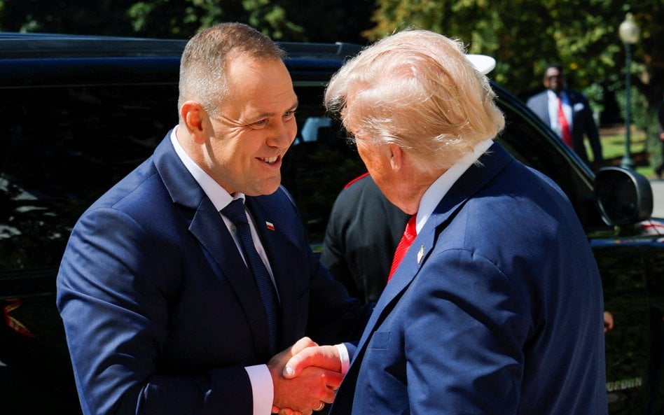 Donald Trump powitał Karola Nawrockiego w Białym Domu