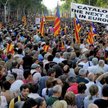 Sobotnie protesty w Barcelonie
