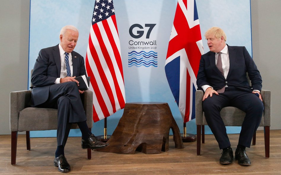 Boris Johnson: Joe Biden to wielki powiew świeżego powietrza