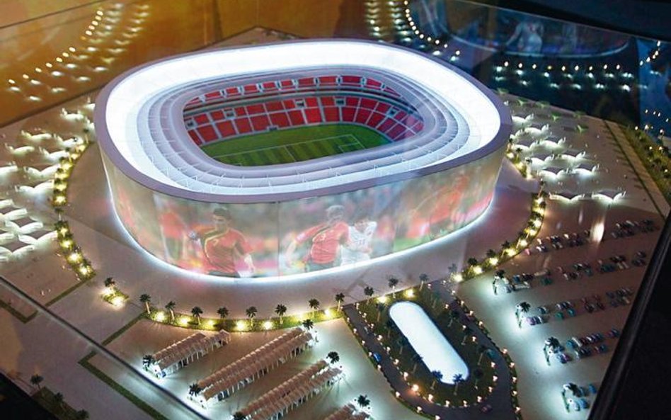 Tak ma wyglądać stadion al Rayyan w Dausze, jeden z 12 obiektów mistrzostw świata 2022