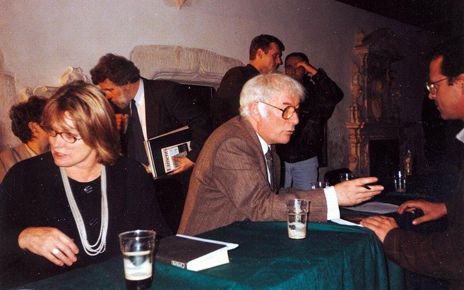 Seamus i Marie Heaney, Wieczór Irlandzki, kościół Dominikanów w Krakowie, 4 października 1996