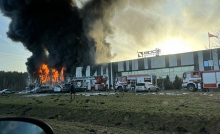 Łotwa. Płonie fabryka dronów Edge Autonomy