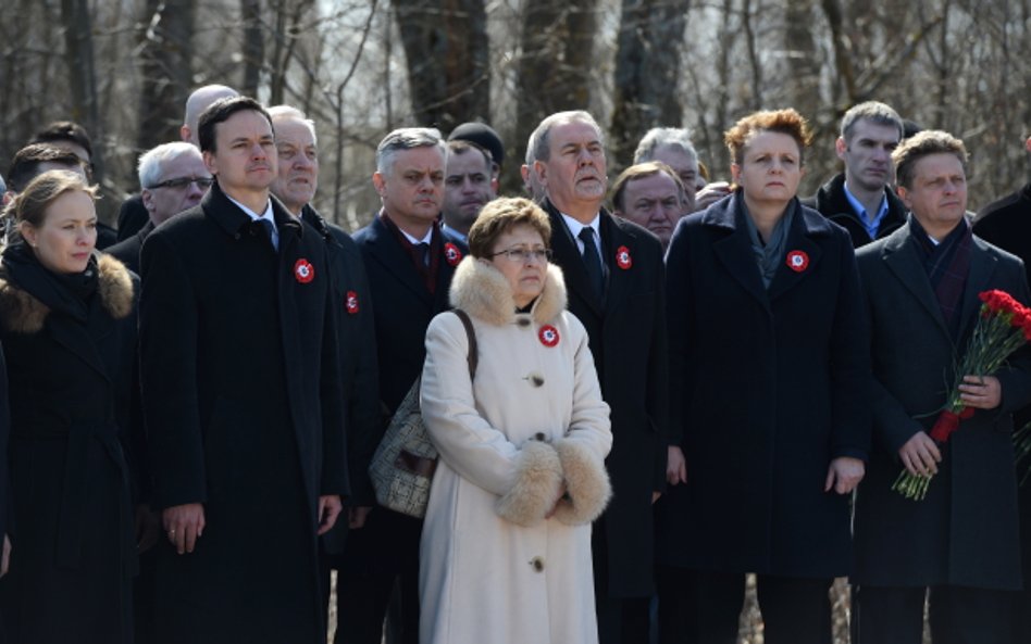 Minister kultury i dziedzictwa narodowego Małgorzata Omilanowska, szef KPRM Jacek Cichocki, wicemars