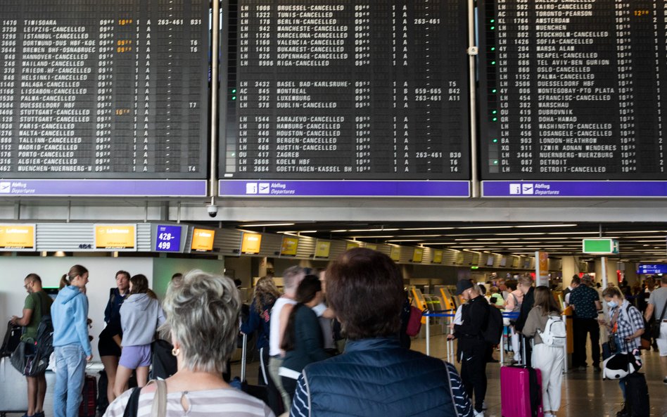 Wielki strajk w Lufthansie. Loty odwołane także przez weekend