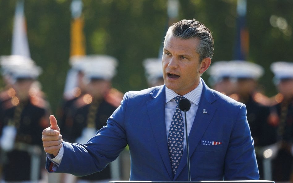 Sekretarz obrony USA Pete Hegseth