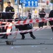 Okolice przystanku autobusowego na ulicy Kościuszki we Wrocławiu, w którym w czwartek doszło do eksp