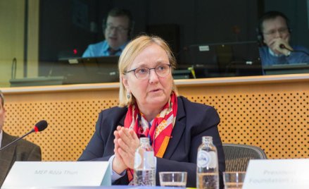 Europosłanka Róża Thun pochwaliła publicznie wiceprezes TSUE za decyzję w sprawie zamknięcia kopalni