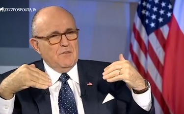 Rudy Giuliani w rozmowie z "Rzeczpospolitą": Trump będzie doskonałym prezydentem