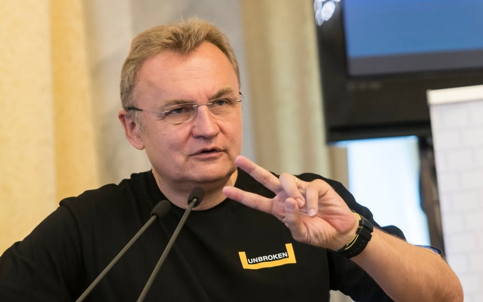 Mer miasta Lwowa Andrij Sadowy