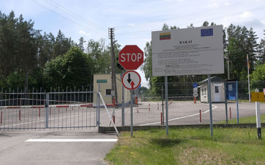 Przejście graniczne między Litwą i Białorusią