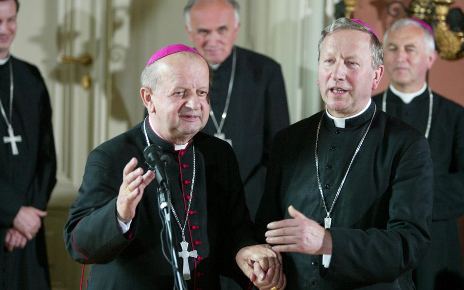 Bp Zając z kardynałem Dziwiszem