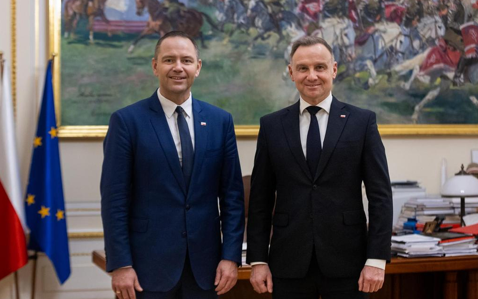 Karol Nawrocki i Andrzej Duda