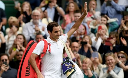 Roger Federer po przegranej z Hubertem Hurkaczem