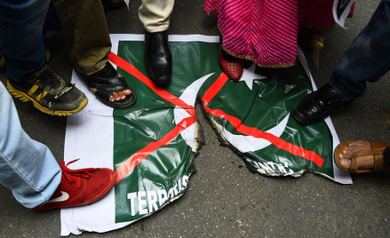 Antypakistańska demonstracja w New Delhi
