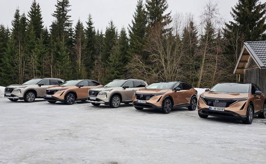 SUV-y Nissana z napędem na cztery koła e-4ORCE