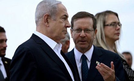 Premier Izraela Beniamin Netanjahu i prezydent Jicchak Herzog