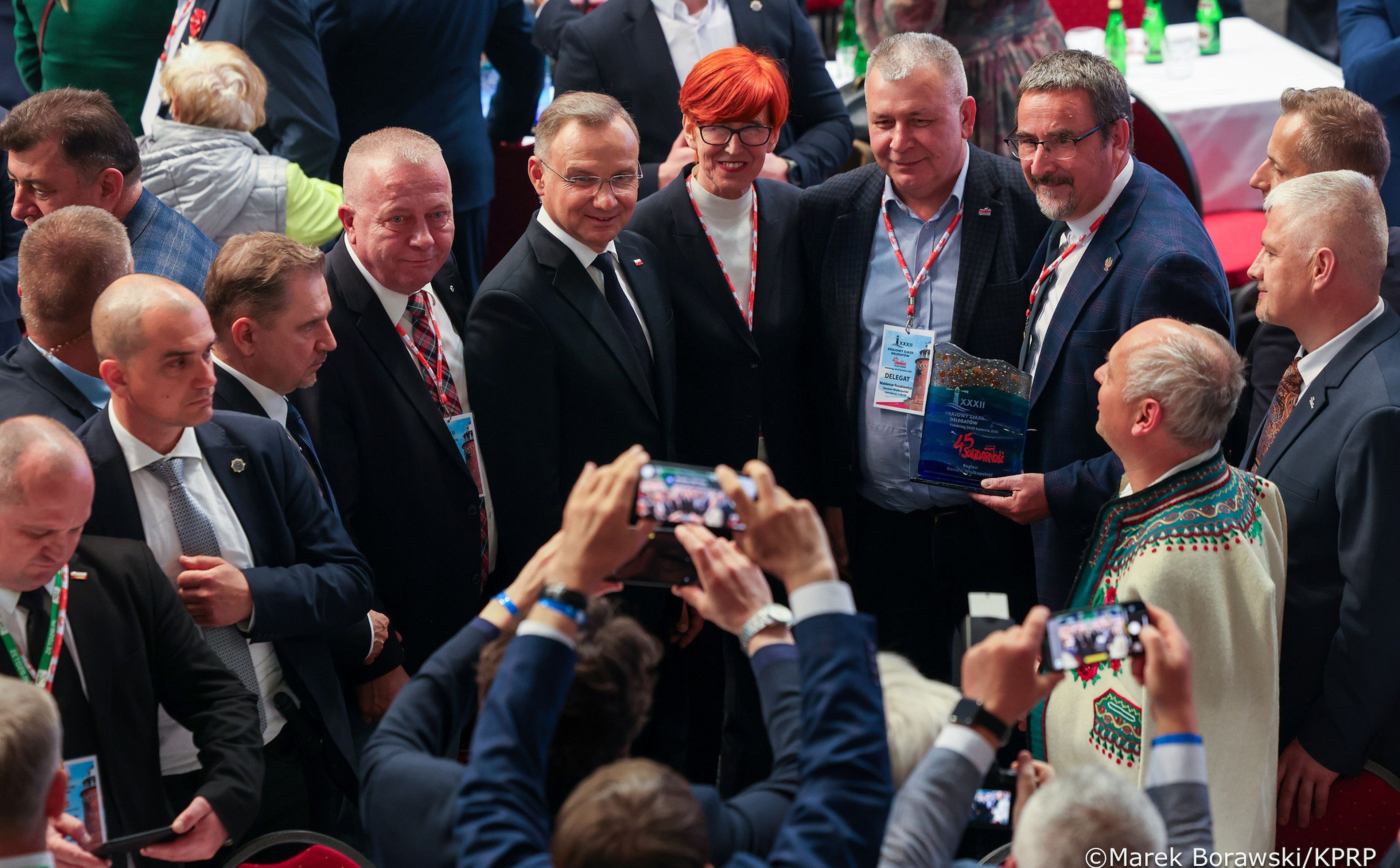 Smerf Narciarz na zjeździe „Solidarności": Mobilizujcie struktury. Pilnujcie Polski
