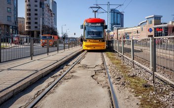 Ruch tramwajowy na odcinku od przystanku Rondo „Radosława” do przystanku Rondo Starzyńskiego zostani