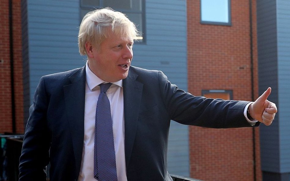 Premier Wielkiej Brytanii Boris Johnson