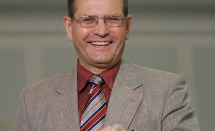 Eugeniusz Kłopotek opowiada dowcip o Donaldzie Tusku