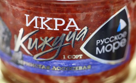 Czerwony rosyjski kawior