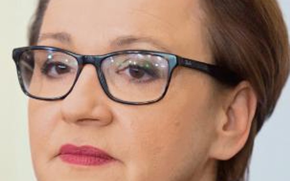 Anna Zalewska, minister Edukacji Narodowej.