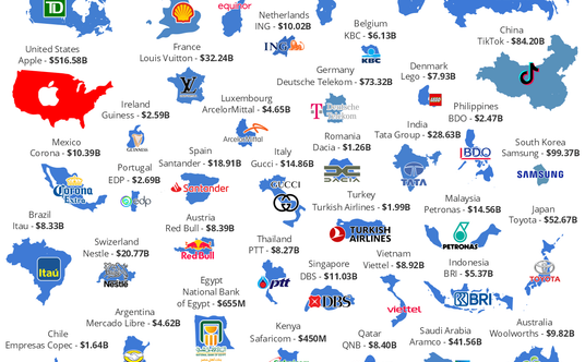 Najdroższy na świecie jest amerykański Apple