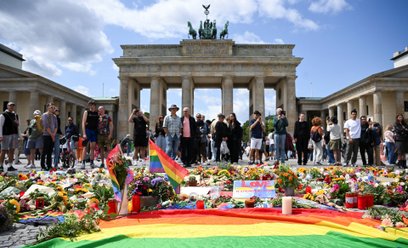 Miejsce zamachu na uczestników Parady Równości w Berlinie