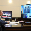 Telekonferencja Władimira Putina z przywódcami państw ODKB
