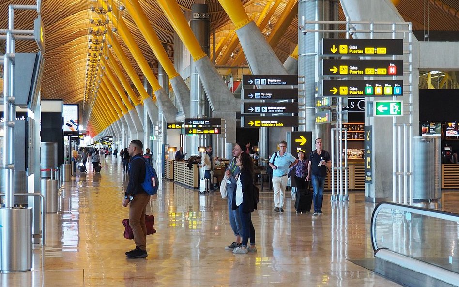 Największy ruch będzie panował na lotnisku Barajas w Madrycie