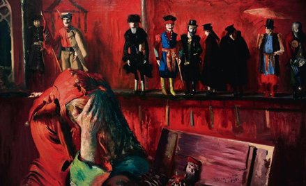 Leon Wyczółkowski, „Stańczyk” (1898). W narodowym teatrum szlachta, chamy i chasydzi – a wszystkich 