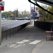 Urwana ścieżka rowerowa w Warszawie