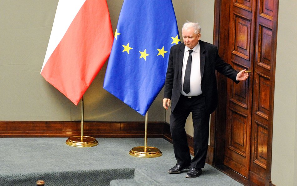 Prezes PiS Jarosław Kaczyński