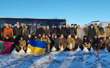 Uwolnieni obrońcy Ukrainy