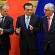 Donald Tusk, Li Keqiang i Jean-Claude Juncker asystują podpsaniu umów pomiędzu UE a Chinami w Pekini