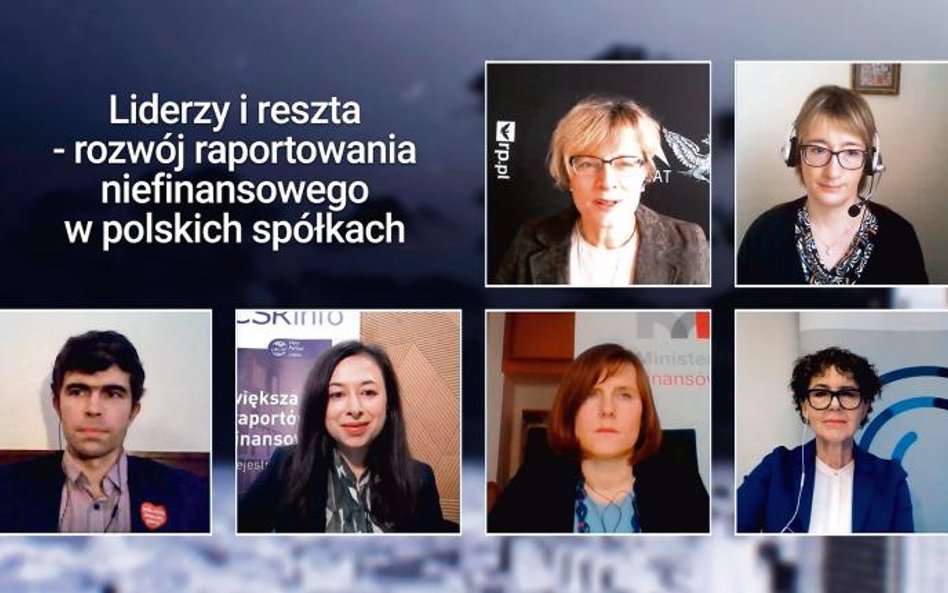 Uczestnicy debaty podkreślali, że unijne wymogi wobec raportów będą rosły