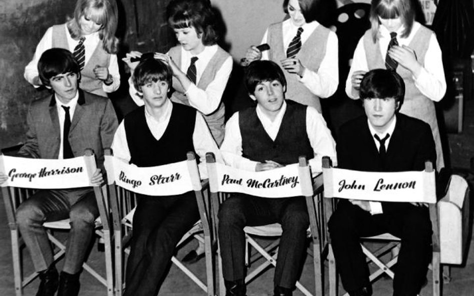 Na planie „A Hard Day's Night” Richarda Lestera z 1964 r.