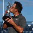 Golf: Claret Jug w dłoniach Francesco Molinariego