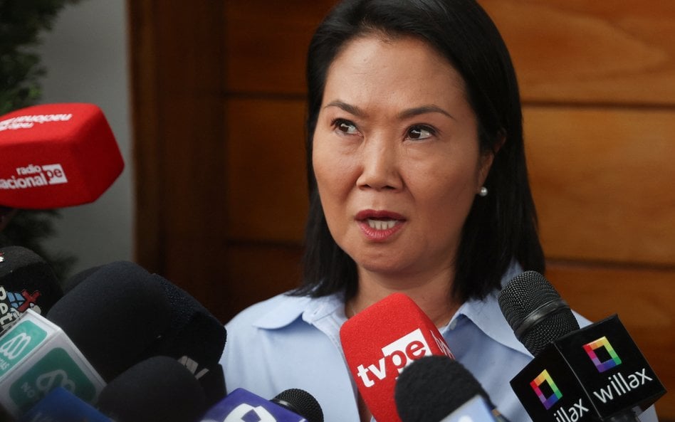 Kandydatka na prezydenta Peru Keiko Fujimori