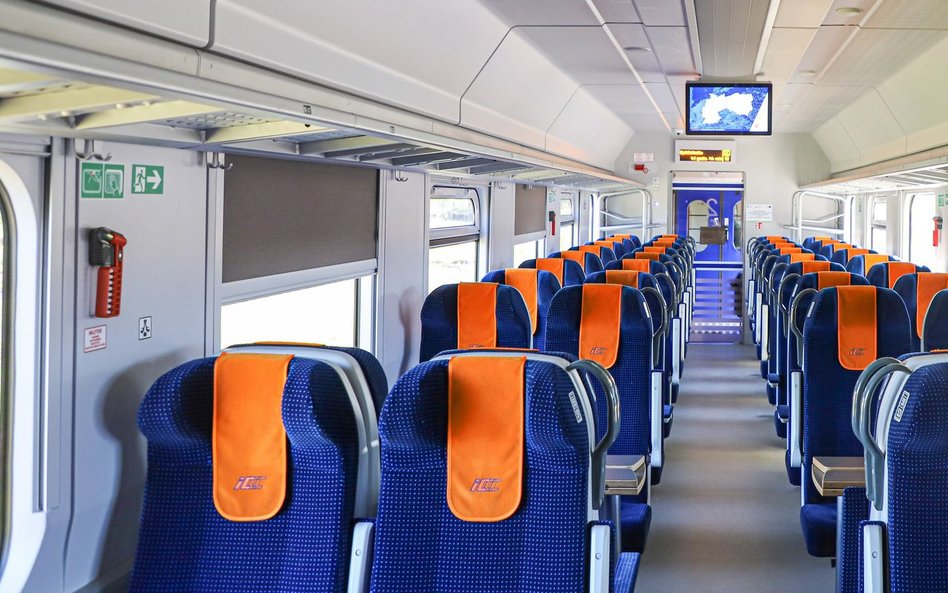 Wagon Intercity po modernizacji